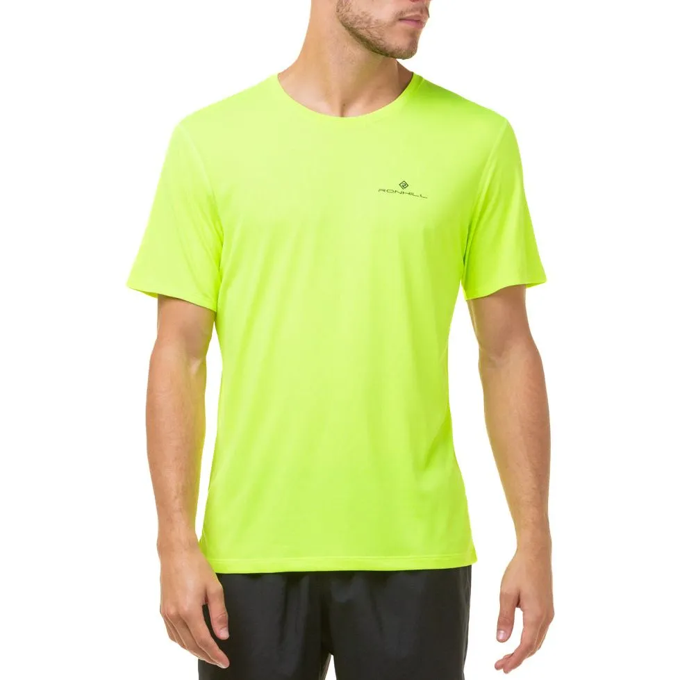 Ronhill Core Short Sleeve Mens Running Top - Yellow