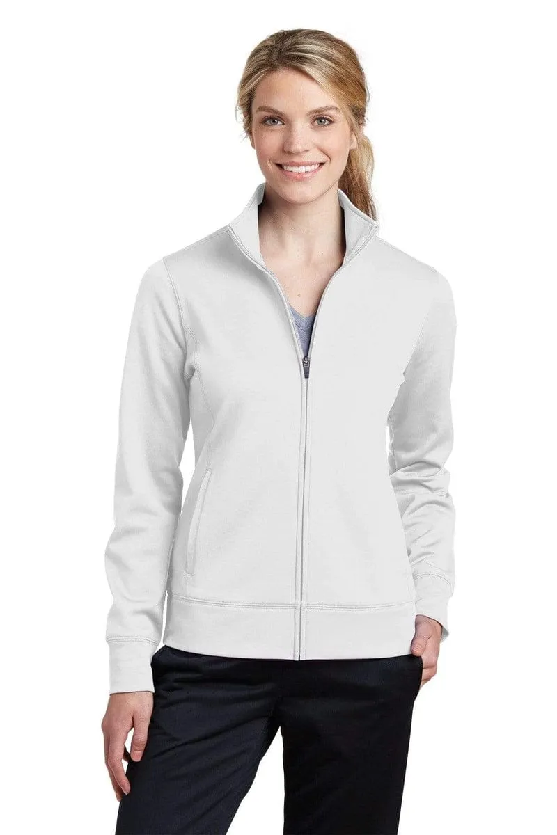 Sport-Tek LST241: Ladies Sport-Wick Fleece Full-Zip Jacket