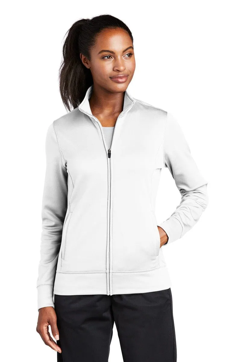 Sport-Tek LST241: Ladies Sport-Wick Fleece Full-Zip Jacket