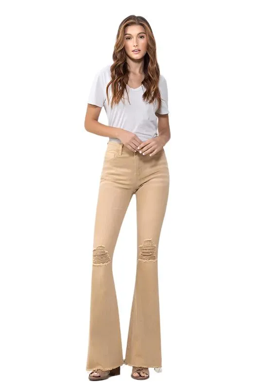 TEEK - Dew Drop High Rise Flare Jeans