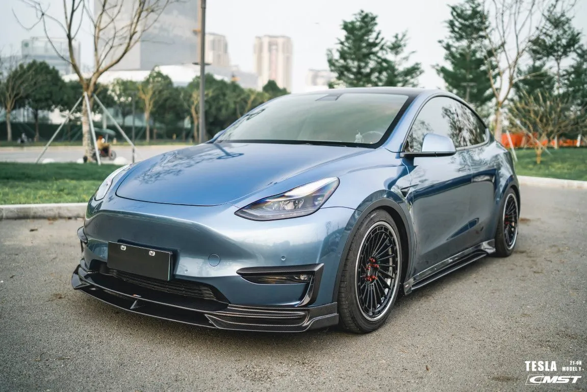 TESERY Carbon Fiber Upper Valences Ver.2 for Tesla Model Y