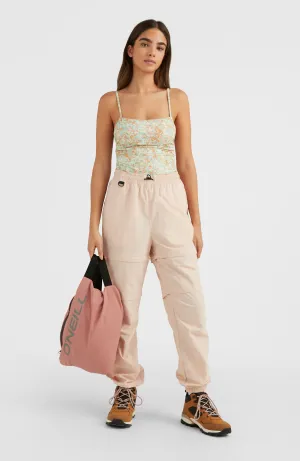 Tour Convertible High-Waist Zip Pants | Peach Whip