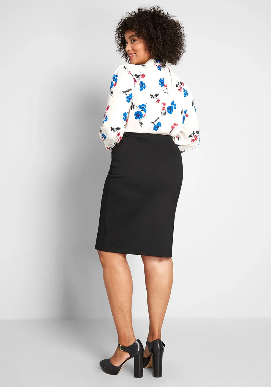 Uptown to Downtown Pencil Skirt