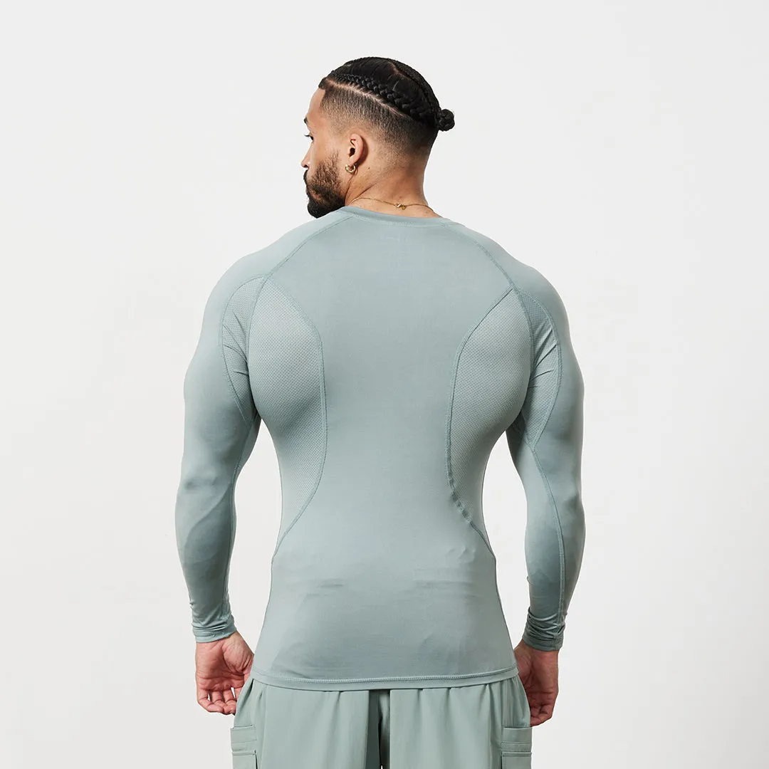 Vanquish Utility Frost Green Long Sleeve Base Layer Top