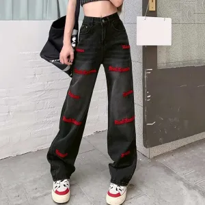 Vintage Baggy High Waist Oversize Sweatpants Jeans