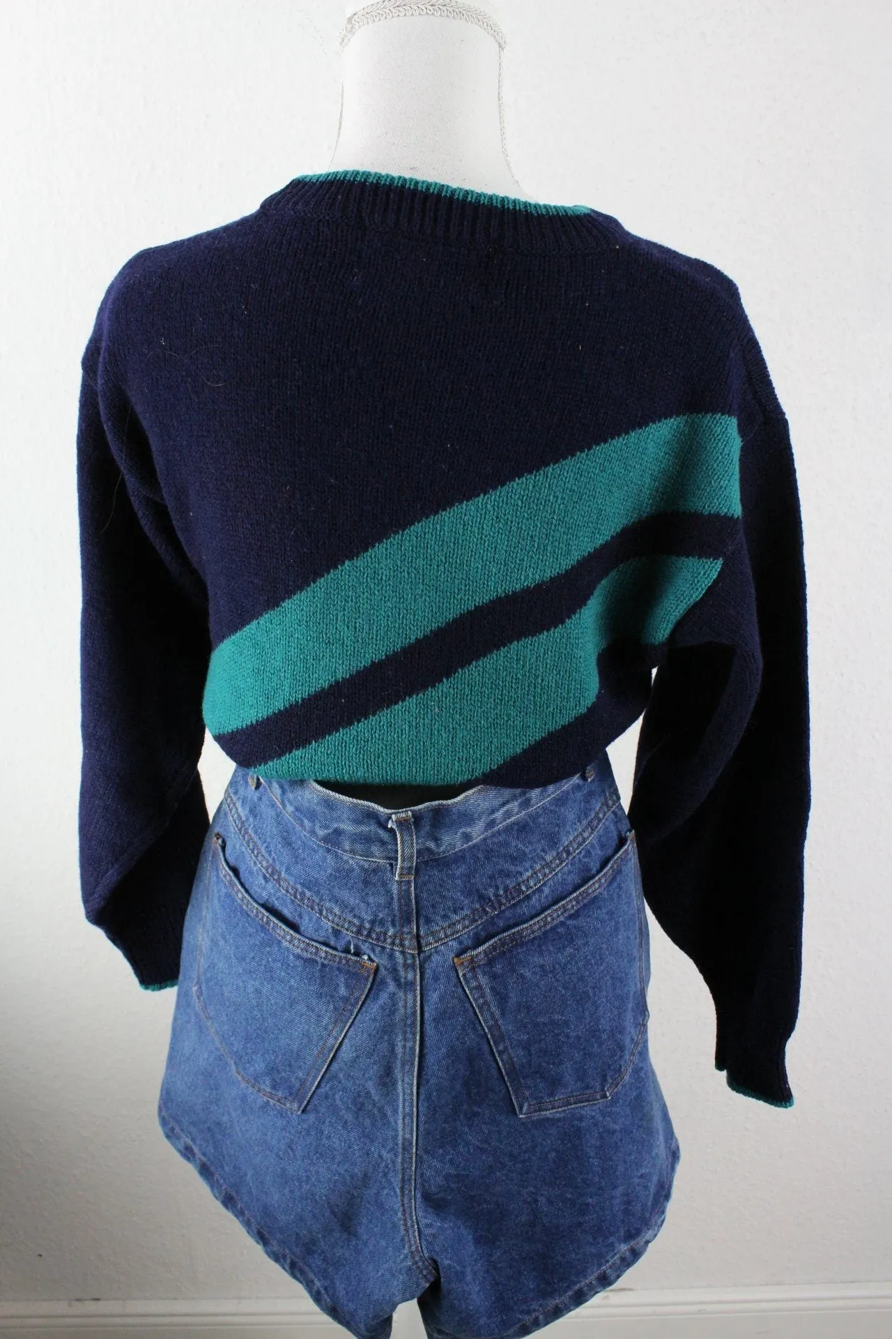 Vintage Blue Kristin Pullover (M)