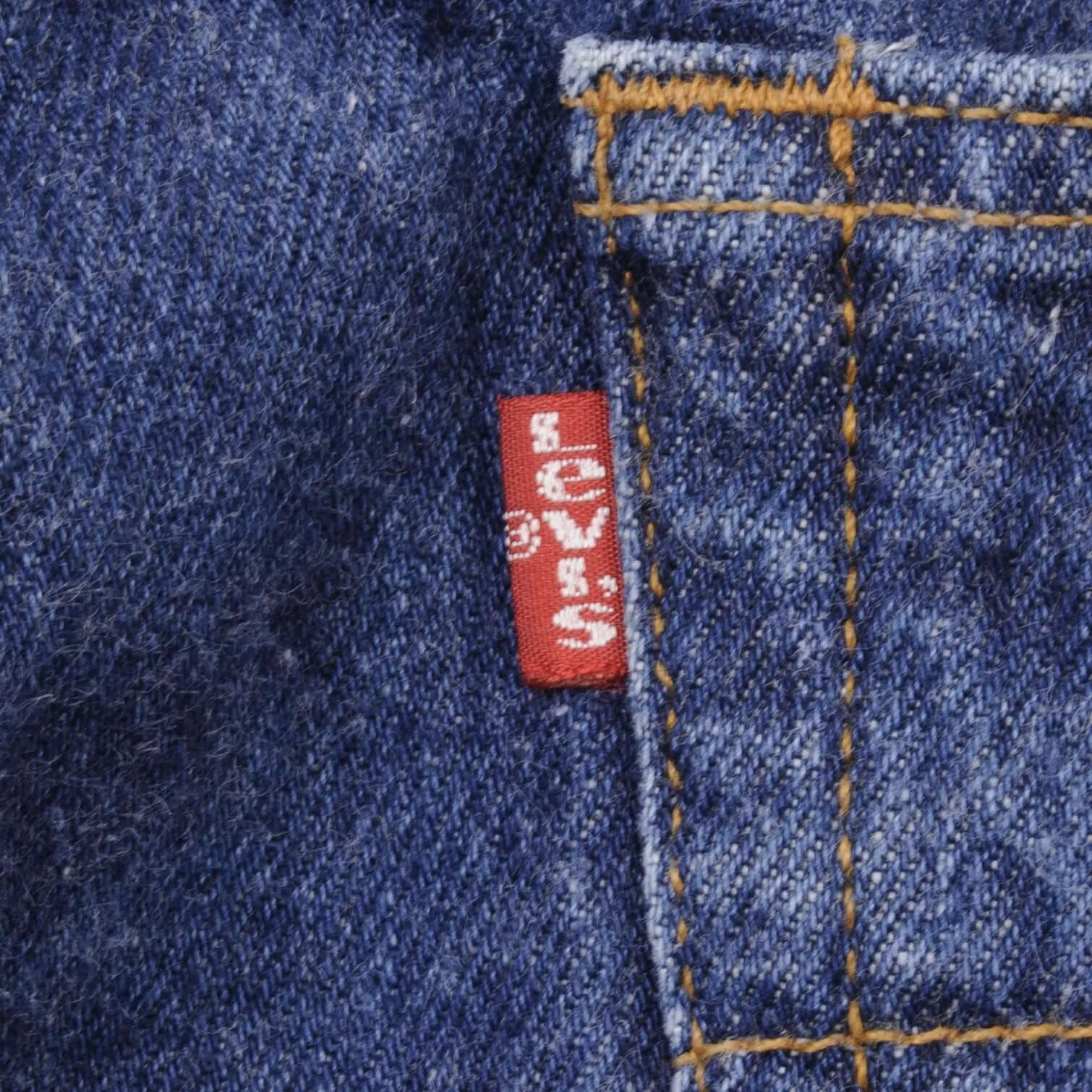 VINTAGE LEVIS 501 JEANS INDIGO 1990S SIZE W40 L34 MADE IN USA