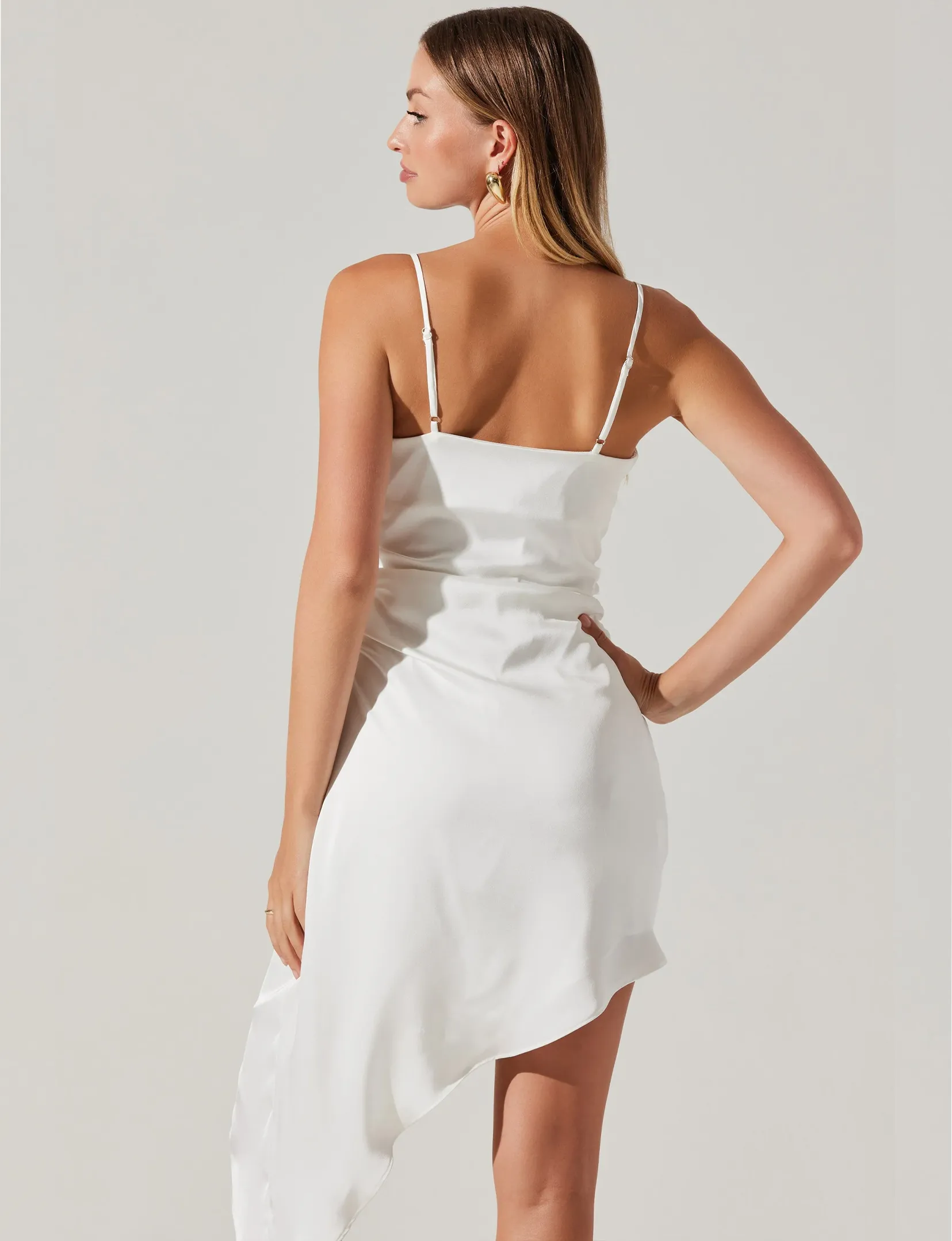 Vista Midi Dress, White