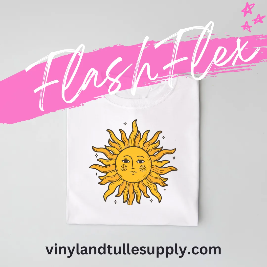 VTS FlashFlex Heat Transfer Vinyl | HTV - Black