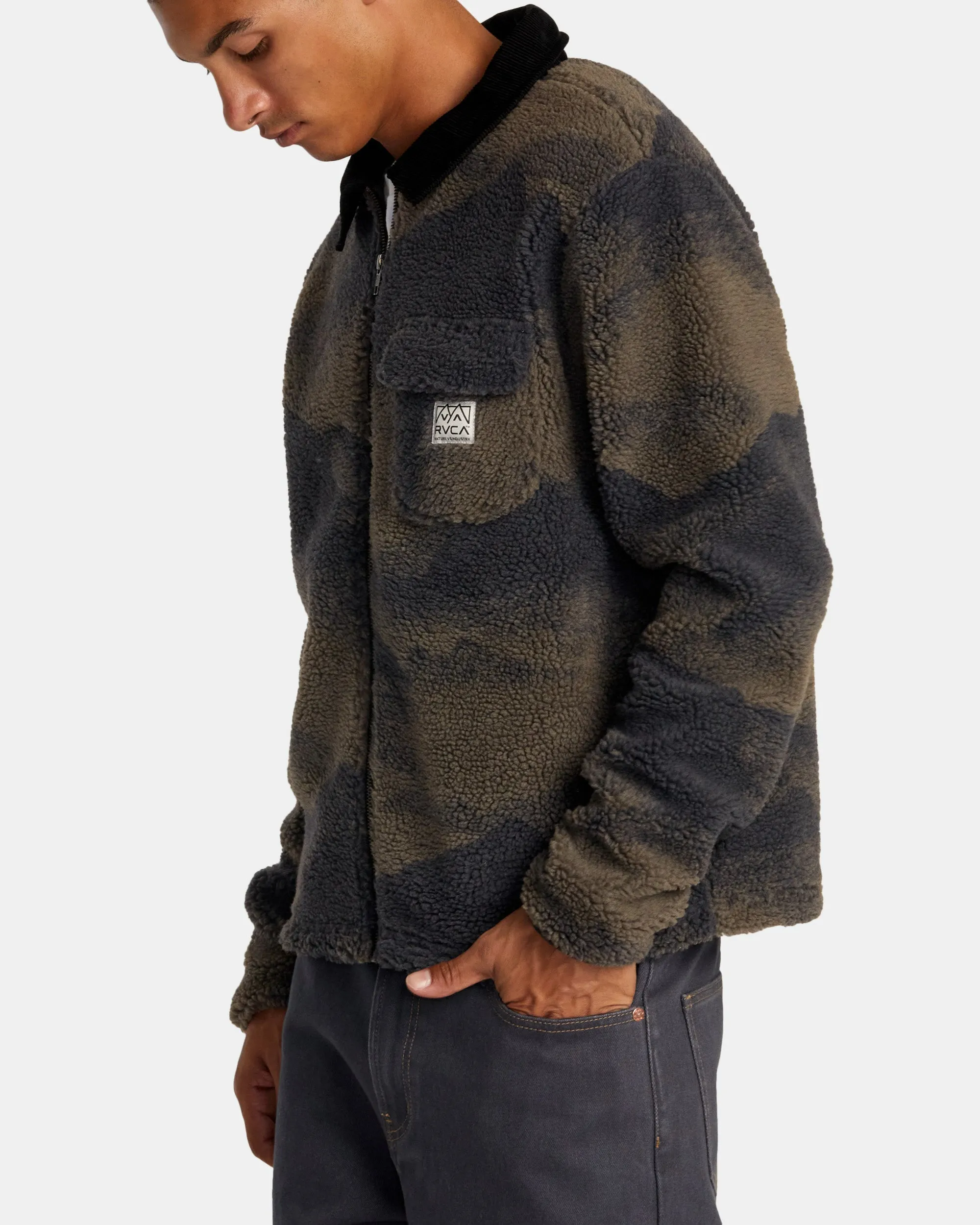 Walker Sherpa Jacket - Blue Haze