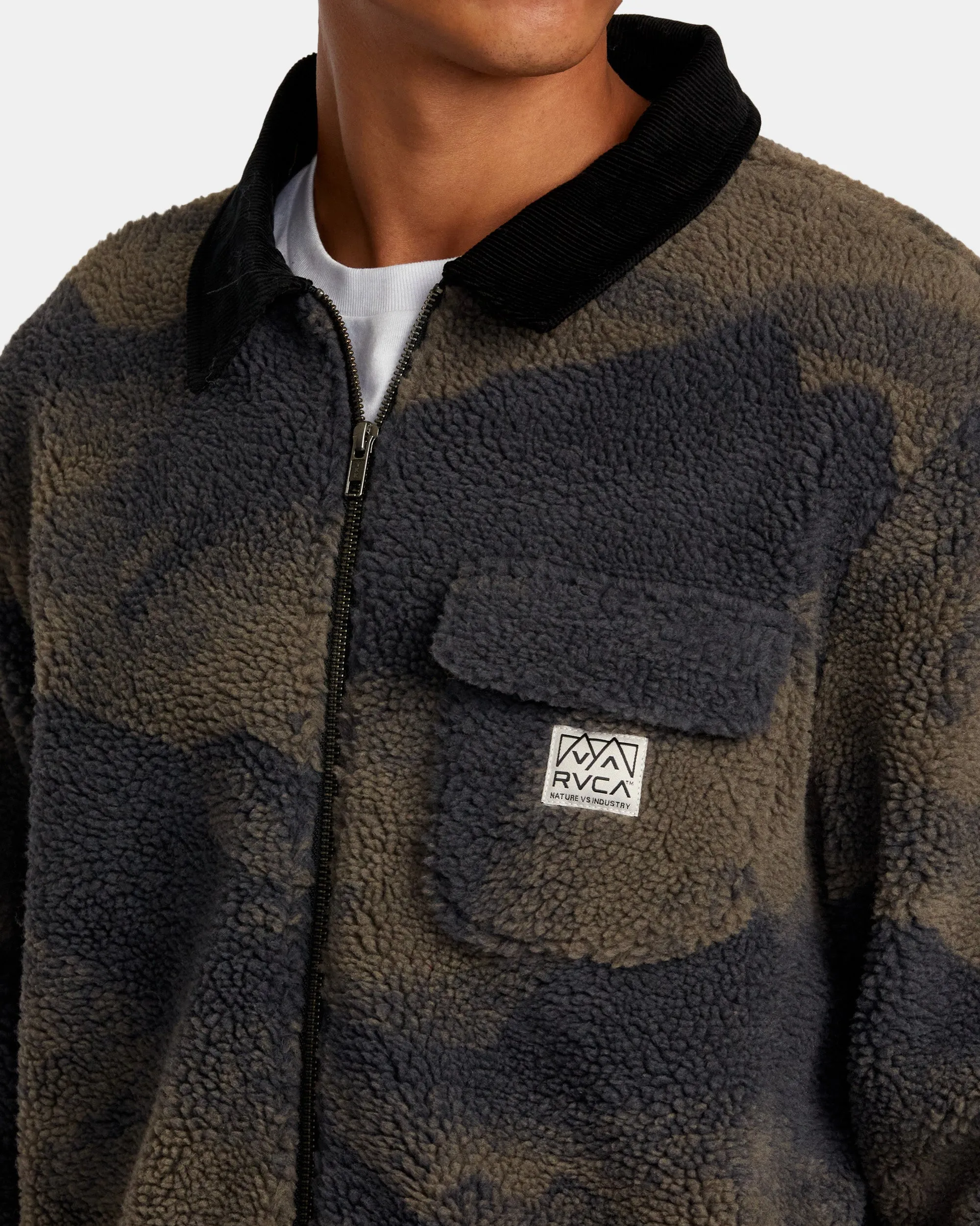 Walker Sherpa Jacket - Blue Haze