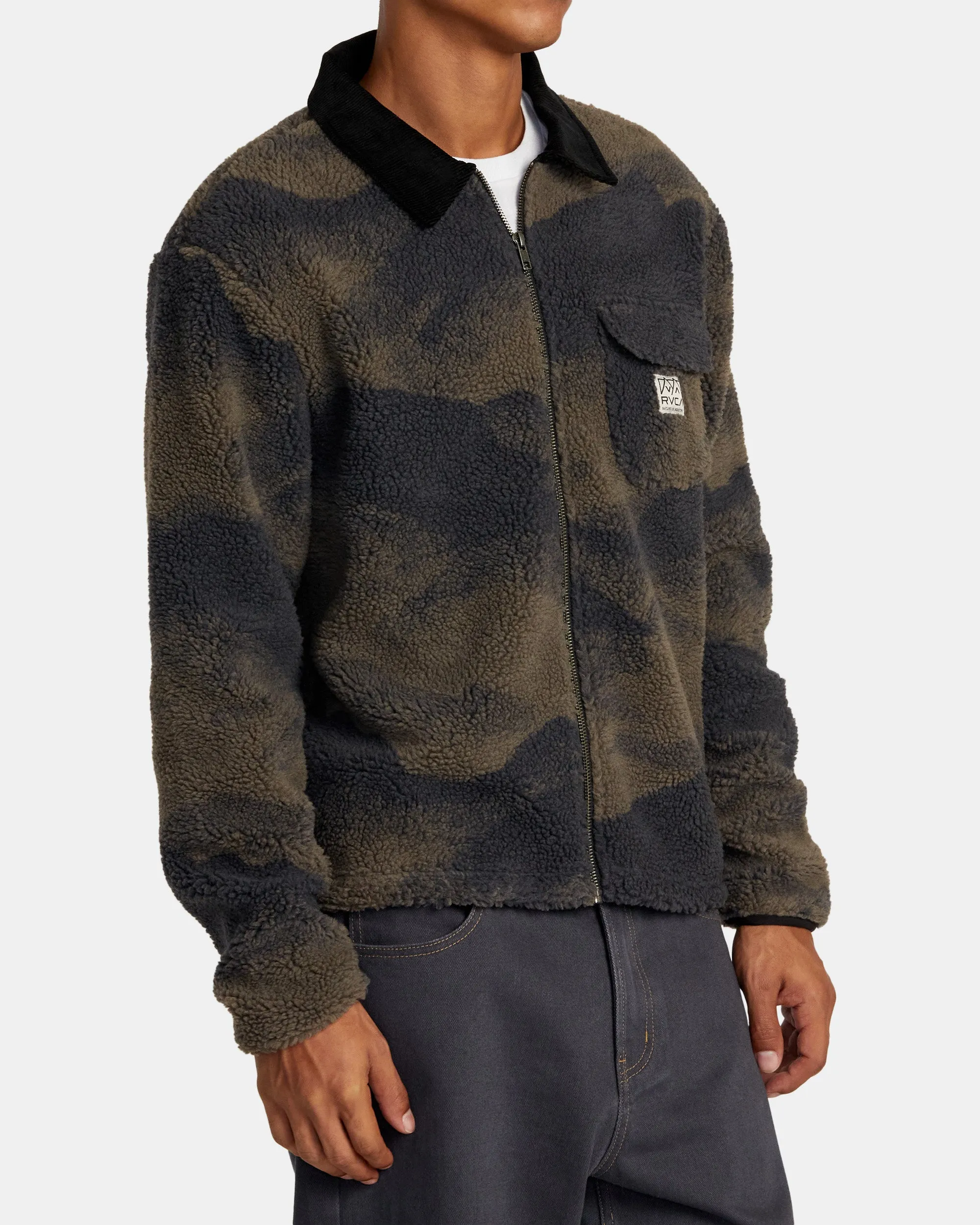 Walker Sherpa Jacket - Blue Haze