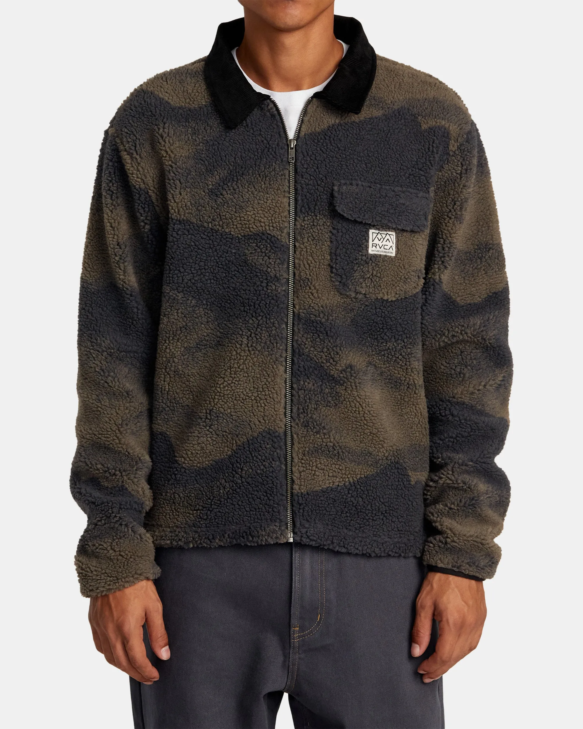 Walker Sherpa Jacket - Blue Haze