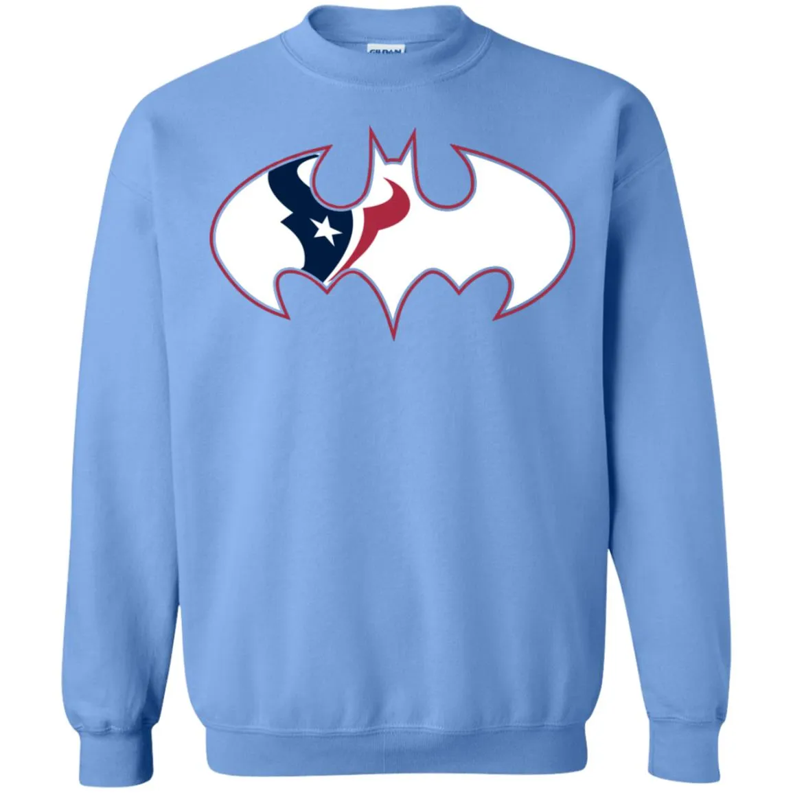 We Are The Houston Texans Batman Nfl Mashup Crewneck Pullover Sweatshirt