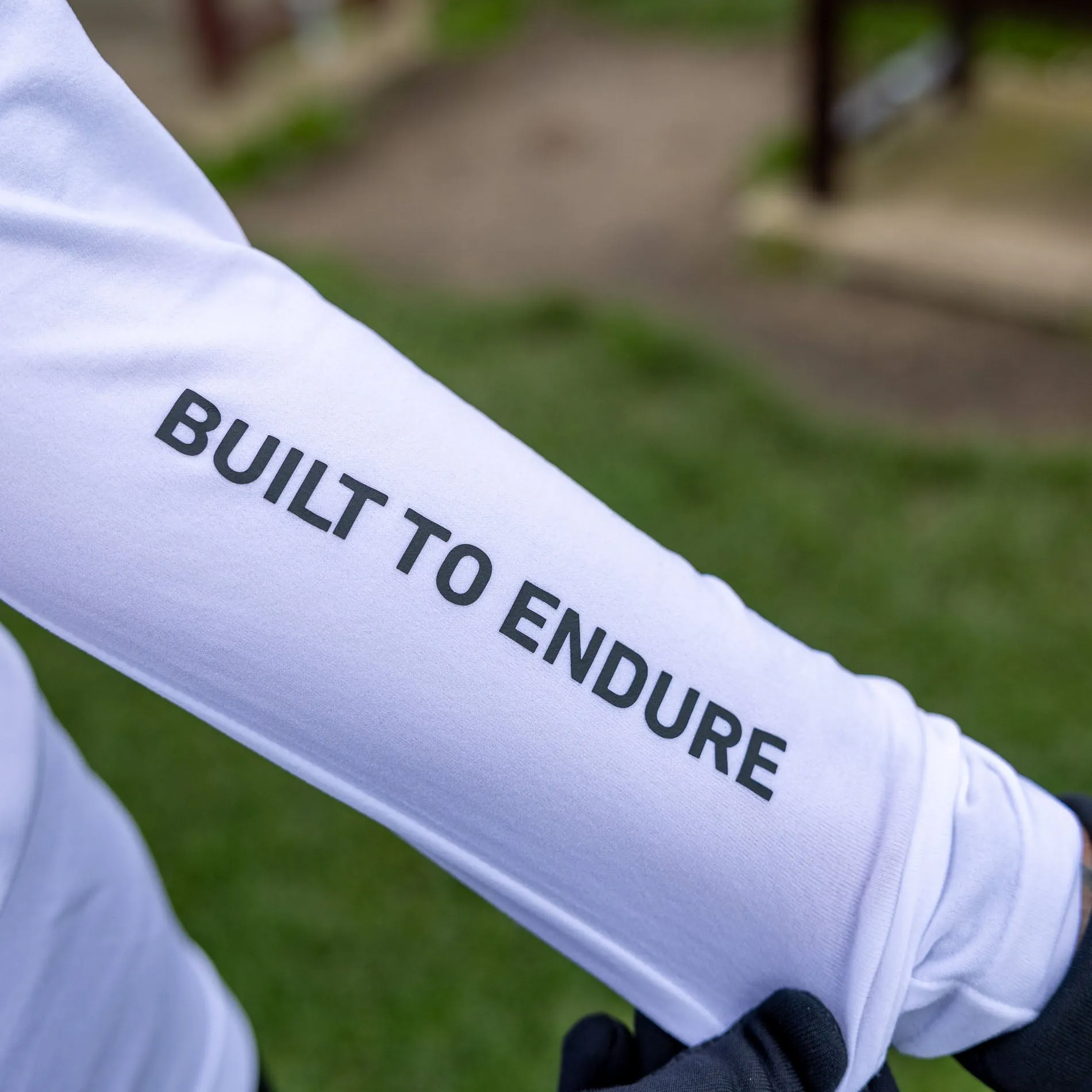 White 'Built to Endure' Base Layer