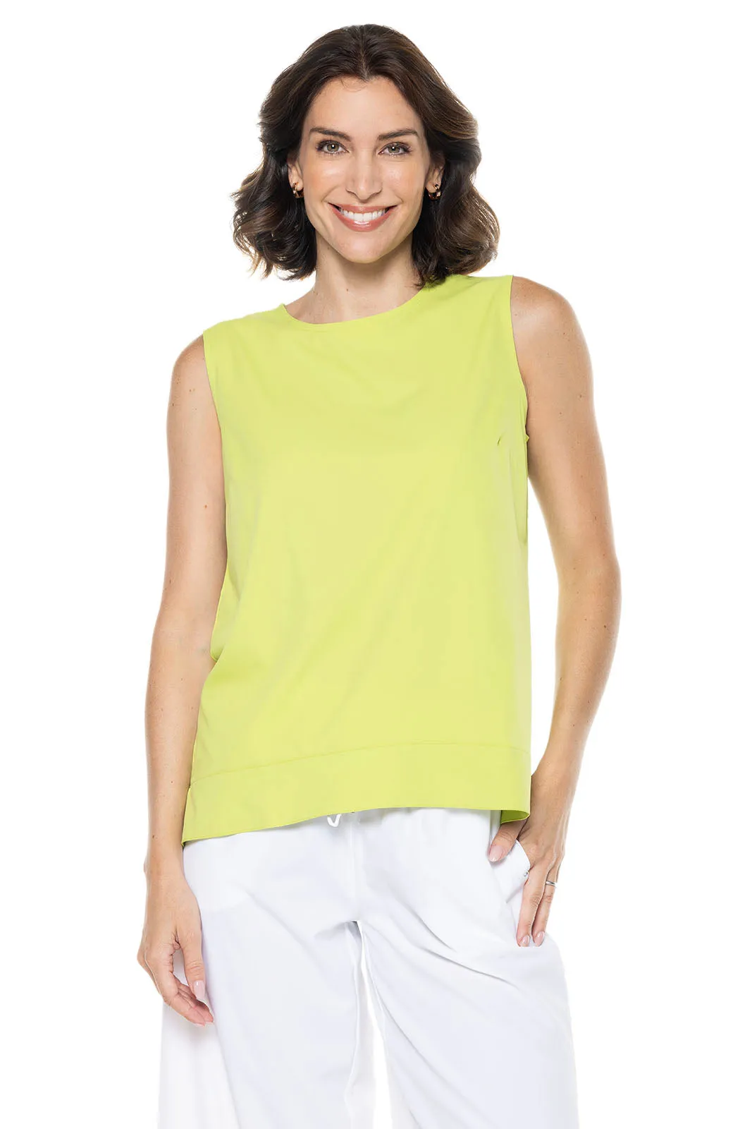 Women's St. Tropez Swing Tank Top | Matcha